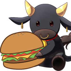 伏姫BURGER logo